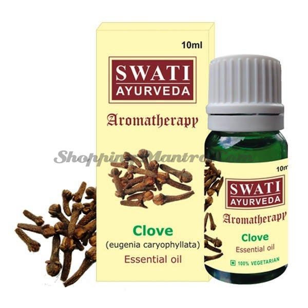 Эфирное масло Гвоздика Свати Аюрведа / Swati Ayurveda Clove Essential Oil