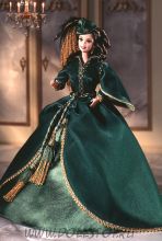 Коллекционная кукла Барби как Скарлетт О'Хара (Платье из зеленых штор) - Barbie Doll as Scarlett O’Hara (Green Drapery Dress)
