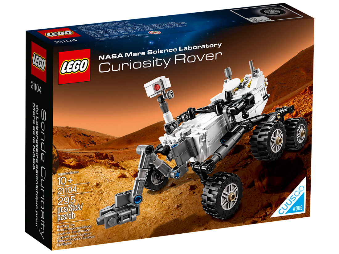 Марсоход MSL Curiosity Конструктор ЛЕГО 21104