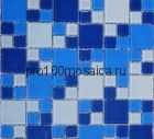 S-460  стекло . Мозаика серия CRYSTAL, вид MIX (СМЕСИ),  размер, мм: 300*300 (NS Mosaic)