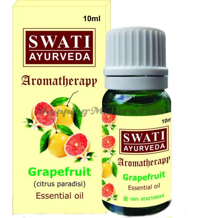 Натуральное эфирное масло Грейпфрута Свати Аюрведа / Swati Ayurveda Essential Oil Grapefruit