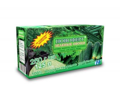 Удобрение Новоферт "Зеленые овощи" 250г