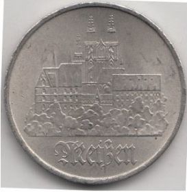 Мейсен. Памятник архитектуры. 5 марок ГДР 1972