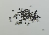 Камни Swarovski черные (размер #4) - 100 штук