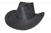 Ковбойская шляпа с чёрным шнурком