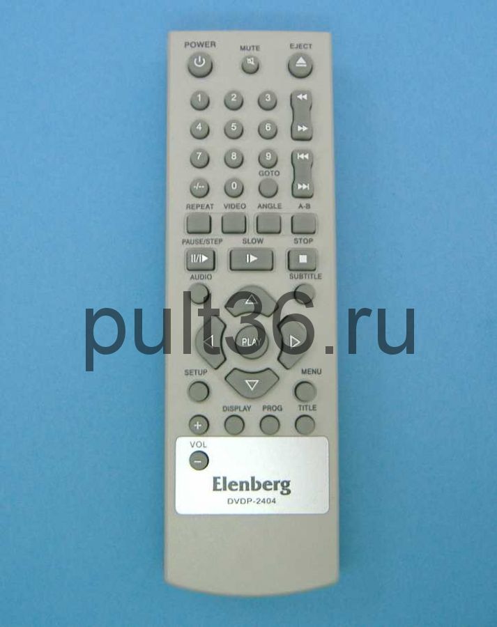 Пульт ДУ Elenberg 2404 2409 (DVD)