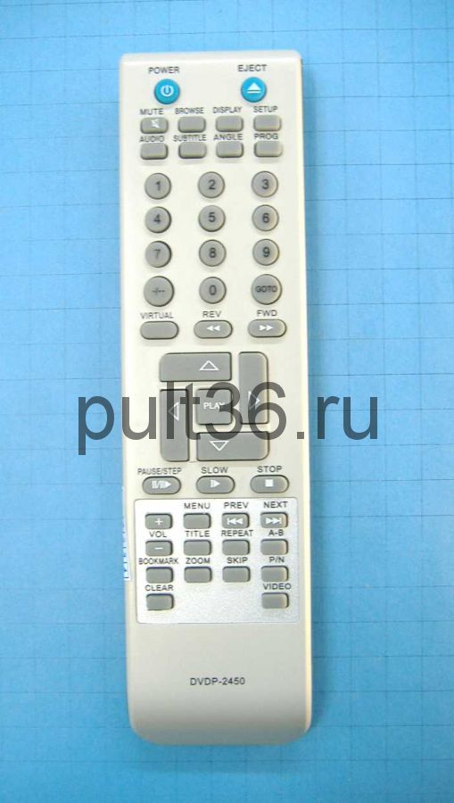 Пульт ДУ Elenberg DVDP-2448 , Elenberg DVDP-2450 пульт для DVD-плеера