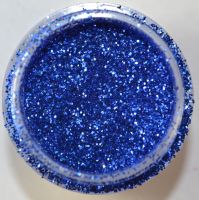 Блёстки (глиттер) синие в банке, 3,5 гр