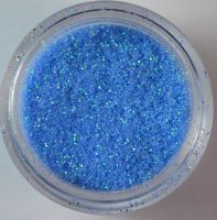 Блёстки (глиттер) голубые в банке, 3,5 гр