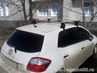 Багажник на крышу Toyota Auris, Атлант, прямоугольные дуги