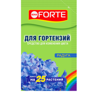 Порошок для изменения цвета гортензий "Bona Forte" Радуга 100г