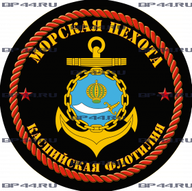 Наклейка Каспийская флотилия МП
