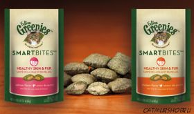 Feline Greenies® SmartBites™ Healthy Skin & Fur Formula