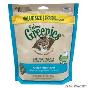 FELINE Greenies 156 гр. вкус ОКЕАНИЧЕСКАЯ РЫБА