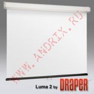 Настенный экран Draper Luma 2 457/15' (180") 267*356 MW (3:4)