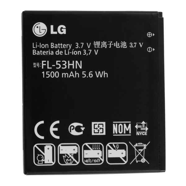 Аккумулятор LG P920 Optimus 3D/P990 Optimus 2X/... (FL-53HN) Оригинал