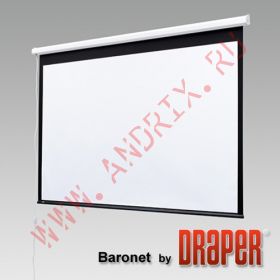 Экран с электроприводом Draper Baronet 244/96" (8') 152x203 MW ebd 28" (3:4)