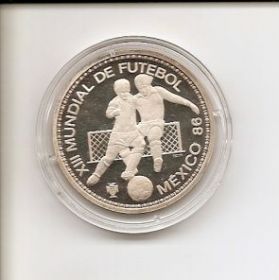 Чемпионат мира по футболу 1986 Мексика 100 эскудо Португалия 1985