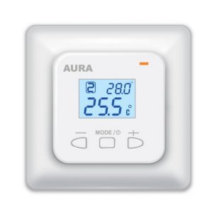 Регулятор температуры (терморегулятор) электронный с независимым регулированием двух зон AURA LTC 440