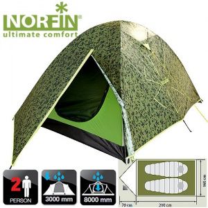Палатка 2-х местная Norfin COD 2 NC-10102