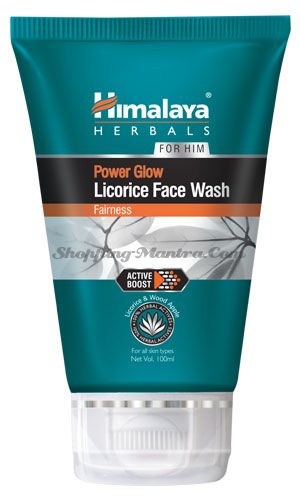 Гель для умывания для мужчин Лакрица Хималая / Himalaya Power Glow Licorice Face Wash
