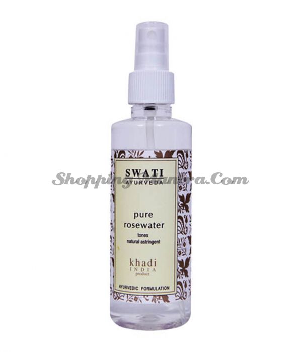 Тоник-спрей для лица Розовая вода Свати Аюрведа / Swati Ayurveda Rosewater Mist