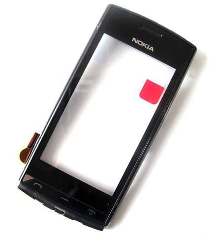 Тачскрин Nokia 500 (в раме) (black) Оригинал