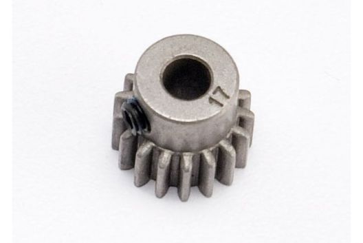 Gear, 17-T pinion (0.8 metric pitch, compatible with 32-pitch) (fits 5mm shaft)/ set screw - TRA5643