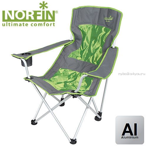 Кресло складное Norfin LEKNES NF алюминиевое