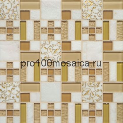 Ortenzia. Мозаика серия GLASSTONE,  размер, мм: 300*300 (ORRO Mosaic)