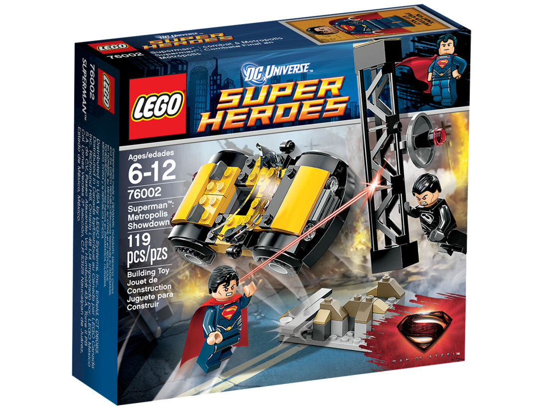 76002 Супермен: Схватка За Метрополис Конструктор ЛЕГО Супергерои