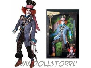 Коллекционная кукла Безумный Шляпник "Алиса в Стране Чудес" - Alice in Wonderland Mad Hatter Doll