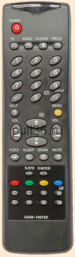 Пульт ДУ Samsung AA59-10075K (AA59-10076M, AA59-10076P)
