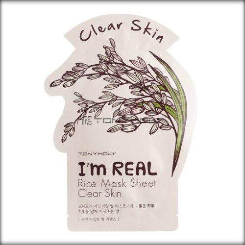 I’m Real Rice Mask Sheet - Маска для лица Рис