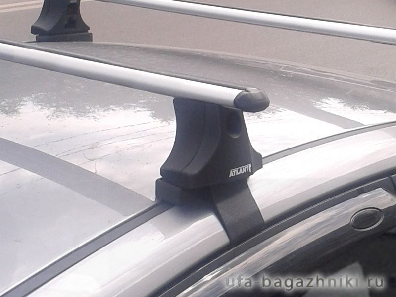 Багажник на крышу Hyundai Elantra 5, Атлант, аэродинамические дуги