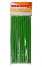 Клеевой стержень d=11.3 мм., L=270 мм., зеленый REXANT
