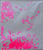 Звезды неоновые ярко-розовые (3мм)