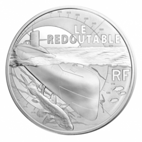 Подводная лодка «Redoutable» 10 Евро Франция 2014 на заказ