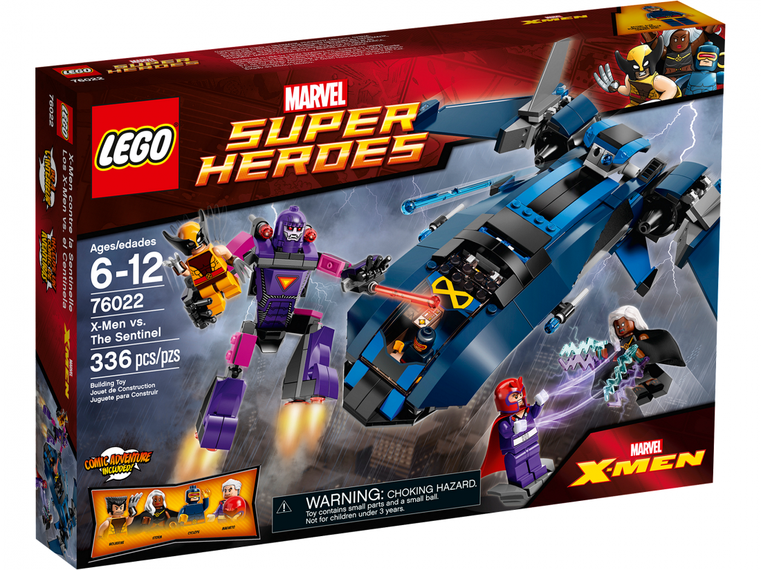76022 Лего Росомаха: Люди Икс против Сэнтинеля Конструктор ЛЕГО Супергерои