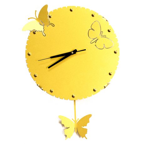 Часы "Бабочки  "