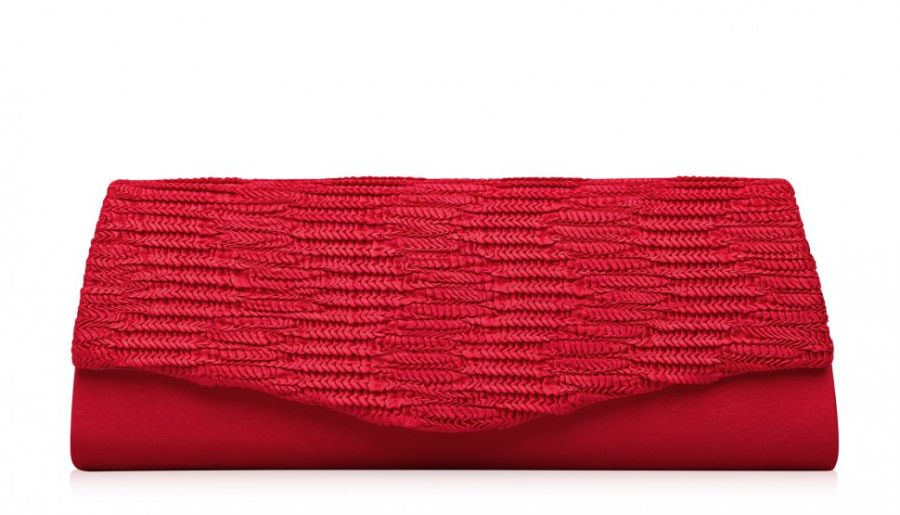 Красный клатч K00620 (red)