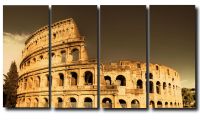 Модульная картина Город. Рим. Колизей