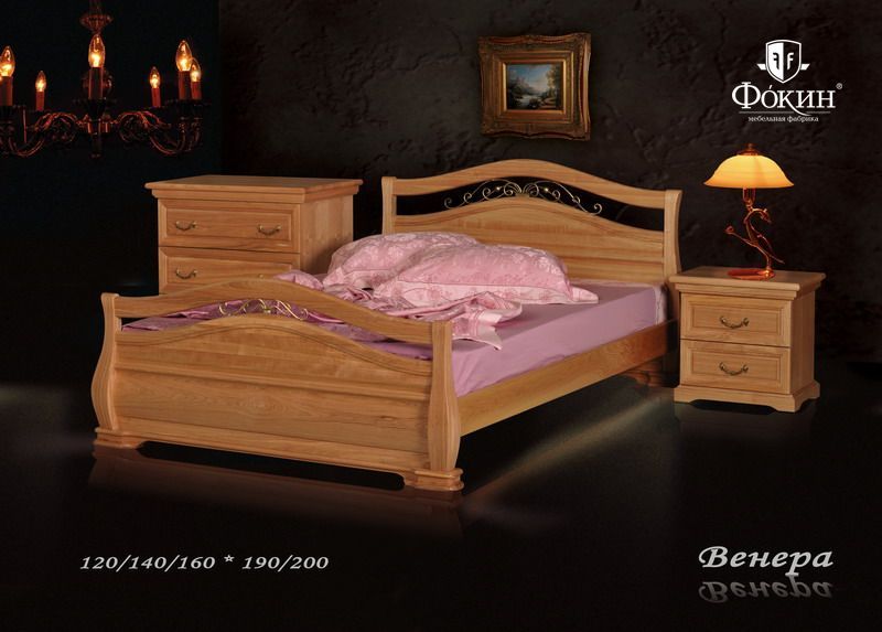 Fokin Венера - 2 (дуб) кровать