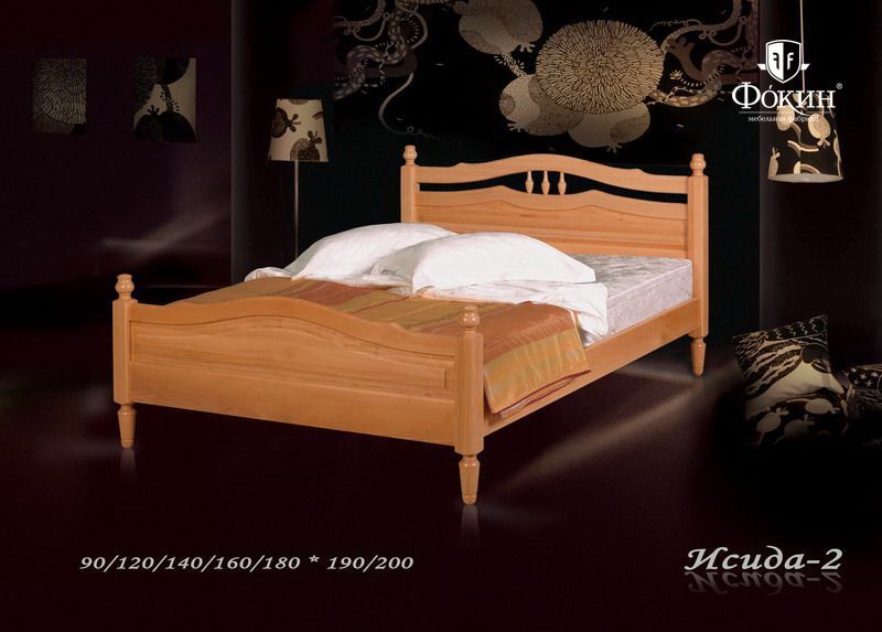 Fokin Исида - 2 (дуб) кровать