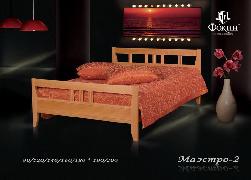 Fokin Маэстро - 2 (дуб) кровать