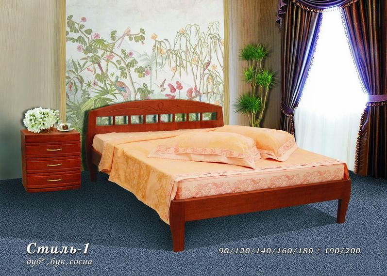 Fokin Стиль - 1 (дуб) кровать
