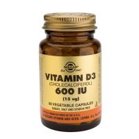СОЛГАР Витамин D3 600 МЕ (60 капсул)