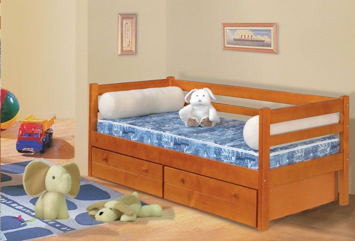 Fokin Детская № 4 (сосна) кровать детская