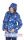 Куртка 3в1 зимняя СИНЕ-БЕЛАЯ ГЖЕЛЬ для беременных и слингоношения