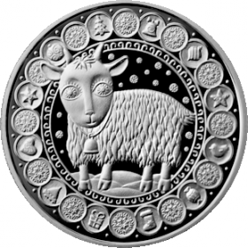 Набор монет Знаки Зодиака 1 рубль Беларусь 2009